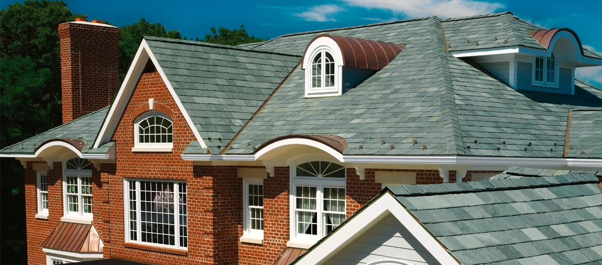 A house with a great roof