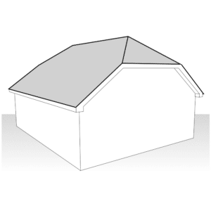 Clipped Gable Roof